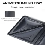 Electric Triangle Sandwich Maker Panini 750W Cooking Kitchen Appliances Breakfast Waffles Machine Non-stick Iron Pan Sonifer - Image 4