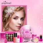 POPFEEL Surprise Makeup Ball Set -9-Piece Pink Cosmetic Gift Set for Girls, Perfect Christmas Gift, Festive Surprise Ball Makeup - Image 2