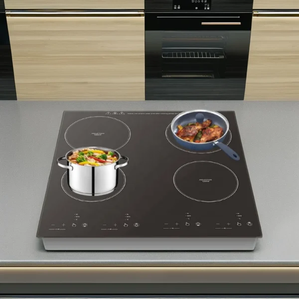 Induction Cooker High-Power Stainless Steel 4-Burner Induction Cooker For Home & Hotel Kitchen Factory Price