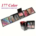 177 Color Makeup Set Including Eyeshadow Palette Blush lip Gloss Concealer,All-in-one Women's Makeup et,Complete Set with Mirror - Image 3