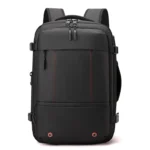 Vacuum Compression Backpack 35L Expandable, Travel Hiking Laptop Bag with Waterproof Cover, Lightweight Daypack for Outdoor - Image 4