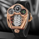 PINDU Design NEW Engine Series Quartz Watch Men TOP-luxurious Stainless steel Compass Waterproof Swiss quartz 762 movement watch - Image 5