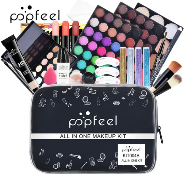 POPFEEL Makeup Kit,Complete Professional Makeup Kit,Makeup Gift For Women,Makeup Kit for Girls,Makeup Sets For Women