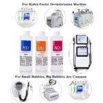 Facial Skincare Face Serum AS1 SA2 AO3 Aqua Peel Solution For Facial Machine Skin Deep Cleaning 400ml Kit of 3 Serums - Image 6