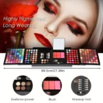 177 Color Makeup Set Including Eyeshadow Palette Blush lip Gloss Concealer,All-in-one Women's Makeup et,Complete Set with Mirror - Image 2