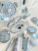 Flower Knows Shell Pearl Makeup Set Eyeshadow Lip Gloss Blush Ocean Gift Box Cosmetic Kit New Collection Mermaid Theme - Image 3