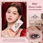 Makeup Set Flower Knows Strawberry Cupid Collection Makeup Gift Set include Make-up Palette Lip Cream Liquid Blush Vegan - Image 2