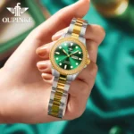OUPINKE 3205 Full Diamond Women's Mechanical Watch Imported Automatic Movement Luxury Brand Sapphire Crystal Watch for Women - Image 2