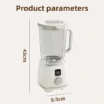 TINSOL Household Blender Juicer 10 Blades Multifunctional Juicer Ice Crusher Juice Extractor High Juice Yield Kitchen Tool - Image 6