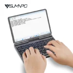 YSJMNPC 12th Gen Mini Laptop Intel N150 Quad Core 8 Inch Screen LPDDR5 12GB 4800MHz M.2 1TB Windows11Pro AX WiFi6 BT5.2 RJ45 LAN