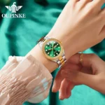 OUPINKE 3205 Full Diamond Women's Mechanical Watch Imported Automatic Movement Luxury Brand Sapphire Crystal Watch for Women - Image 3