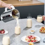 110V/220V Soy Milk Machine Electric Juicer Multifunctional Wall Breaking Machine Kitchen Auto Heating Rice Paste Machine 1200ml - Image 2
