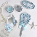 Flower Knows Mermaid Glow Makeup Set Eyeshadow Lip Gloss Blush Pearl Shell Series New Arrival Fantasy Look Gift for Girls - Image 4