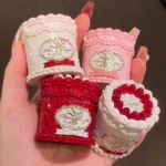 Makeup Set Flower Knows Strawberry Cupid Collection Makeup Gift Set include Make-up Palette Lip Cream Liquid Blush Vegan - Image 4