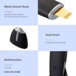 New Ultrasonic Skin Scrubber Vibration Face Spatula Blackhead Remover Shovel Clean Cavitation Peeling Facial Lifting EMS Machine - Image 4