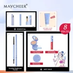All-In-One Makeup Set,Full Makeup Kit Gift Include Concealer,Foundation,Eyeliner,Eyebrow Pen,Mascara,Lipstick Makeup for Women - Image 2