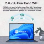 Firebat A16 AT15 Laptop 15.6 16 Inch CPU Intel N100 16GB RAM 512GB 1TB BT4.2 WiFi5 LPDDR4 Lightweight Business Computer Notebook - Image 4