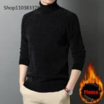 Men Turtleneck Sweater Casual Thick Men's Rollneck Knitted Sweater Warm Mens Jumper Woolen Sweater Male Outwear Knitwear 3XL 4XL - Image 5