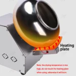 ITOP Chocolate Sugar Coasting Machine 30cm Roller Commercial Small Candy Coater Machine Chocolate Bean Coating Dragee Machine - Image 5