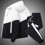 2025 Men Tracksuit Casual Joggers Hooded Sportswear Jackets And Pants 2 Piece Sets Hip Hop Running Sports Suit - Image 6