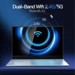 Xiaman 15.6 inch Portable Laptop Computer intel Pentium 7505 Windows 11 Dual Core Laptops PC Fingerprint Unlock Gamer Notebook - Image 2