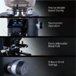 CAFOVO K64SC Professional Weighing Quantitative Coffee Grinder 64mm Flat Burr Touch Screen Espresso Grinder for Home Barista - Image 6