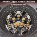 Fierce Fire Stove Commercial Liquefied Gas Stove,Single-Burner Energy-Saving Stir-Fry Stove Restaurant With Flameout Protection - Image 2