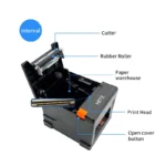 HZTZ 80mm Thermal Receipt Printer HZ-8360 Automatic Cutter Restaurant Kitchen POS Printer USB LAN Bluetooth - Image 5