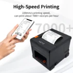 HZTZ 80mm Thermal Receipt Printer HZ-8360 Automatic Cutter Restaurant Kitchen POS Printer USB LAN Bluetooth - Image 3