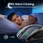 UGREEN Wireless Mouse Bluetooth5.0 Mouse Ergonomic 4000DPI 6 Mute Buttons Mouse For MacBook Tablet Laptops Computer PC 2.4G Mice - Image 5