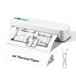 Portable Printer Wireless For Travel, Thermal Printer Inkless, Small Compact Printer Support Folding Paper/rolling/tattoo paper - Image 4