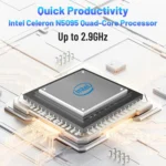 15.6 Inch Laptop Windows 11 Notebook 16G RAM 512GB SSD Quad-Core Intel Celeron N5095 Processors 1080P IPS FHD Laptop Computer - Image 2