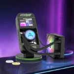 Water cooled latest Bitaxe NerdQaxe++Bitcoin miner hash rate 4.8Th/s Silent Black - Image 3