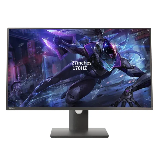 2K 27" QHD 144Hz IPS Gaming Monitor 1MS 2560*1440 Resolution Type C AMD Free Sync G Sync HDR 16:9 Aspect Ratio DP PC Desktop
