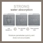 Bath Mat Super Absorbent Non Slip Bath Bathroom Rug Quick Drying Bath Shower Rug Kitchen Entrance Door Mats Home Floor Mat - Image 5