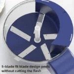 Full-Automatic Fruit Peeling Machine for Home and Commercial Use - Electric Peeler for Grapes, Fruits, Vegetables and Garlic - Image 5