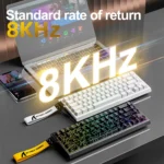 ATTACK SHARK X68HE X68Pro He Magnetic Mechanical Keyboard for Pro Gaming 0.01mm Rapid Trigg 8000Hz SOCD/Rs 0.125ms 128K Rate - Image 4