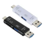 5 in1 Type C +Usb 2.0 Micro Adapter Multifunction TF SD Memory Card Reader OTG for Mobile Phone Computer Smartphone Dock Adapter - Image 4