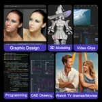 New 15.6 " Laptop Intel Core i9-9880H 32GB RAM 2TB SSD Ultra Slim Gaming Laptop 1920*1080 Windows 11 Office Study Home Use - Image 5