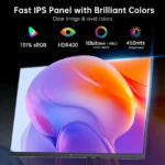 KTC 27 Inch Gaming Monitor - 2K QHD 2560 x 1440 Monitor, Up to 210Hz & 1ms IPS Monitors Gamer with HDMI 2.0 x 2 & DP1.4 x 2, - Image 5