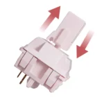 HUANO Sakura V2 Switch Mechanical keyboard Switches 35g Linear Pink Quick trigger RGB Light guide keyboards Switch Lubricated - Image 6