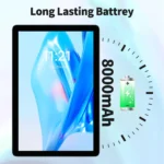 PRITOM TAB11 Android 14 Tablet, 10 Inch, Octa-Core, 5G WiFi6, 128GB, 8000mAh, HD IPS Display, Dual Camera, Bluetooth, FM, TYPE C - Image 4