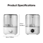 5L Air Humidifier Professional Large Capacity Home Air Humidifiers Ultrasonic Water Mist Diffuser Kinscoter Brand - Image 6