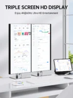 GMKtec G10 Mini PC AMD Ryzen 5 3500U 16GB DDR4 500GB SSD NVME Wifi5 BT5.0 Windows 11 Triple Display Game Office Desktop Computer - Image 4