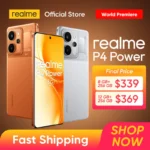 [World Premiere] realme P4 Power 5G Smartphone 10001mAh Battery 80W Charge 50MP Sony OIS Camera 6.8" 144Hz Curved Display NFC