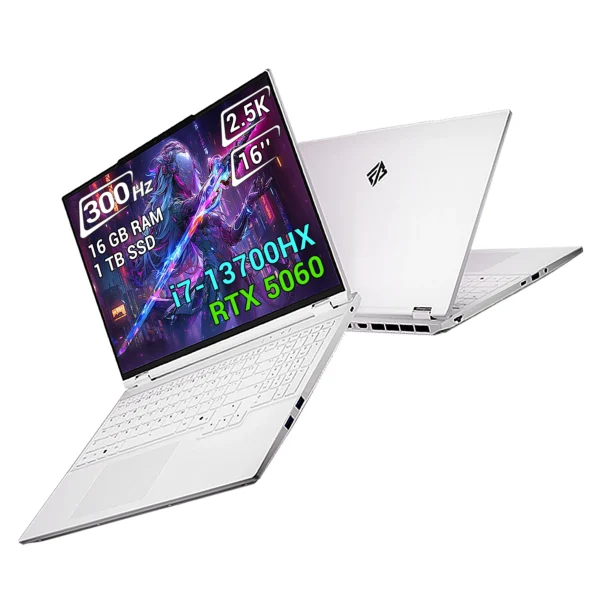FIREBAT 16Pro Gaming Laptop 16Inch Intel i7 13700HX 16C/24T 5GHz CPU RTX 5060 2.5K 300Hz 16GB DDR5 1TB PCIe4.0 SSD Gamer Laptop