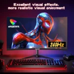 Gawfolk 32 Inch Curved Gaming Monitor 240Hz, 1800R PC Monitor Full HD 1080P, Frameless Computer Dispaly - Image 2
