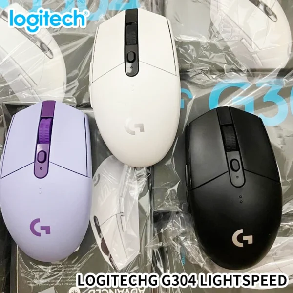 Logitech G304 LIGHTSPEED Wireless Mouse Game Mouse Lightweight and Portable Light speed PC Gamer Same Model No Driver Vers