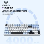 AULA S100Pro Gaming Wireless Mechanical Keyboard 98% Layout 99 keys 2.4G/Bluetooth/Wired Backlight Keyboard for Windows/Mac/IOS - Image 3