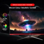 Reletech Monitor 27" Gaming Curved 2K 2560x1440 QHD 180Hz HDMI+DP 1800R 100% sRGB Adaptive FreeSync - Image 3